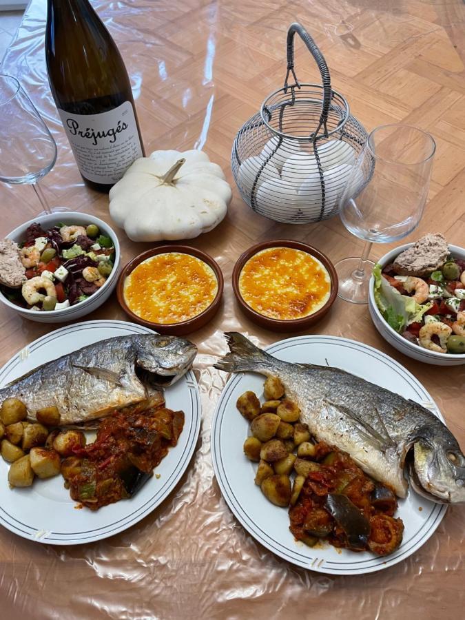 Fraissé-des-Corbières Chez Tatie Menie Bed & Breakfast エクステリア 写真